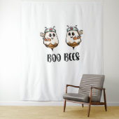 Tenture Halloween Boo Bees Infirmière T-shirt classique (En situation)