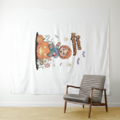 Tenture Halloween cinglé de cauchemar (En situation (horizontale))