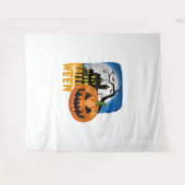 Tenture Halloween citrouille (Devant (Horizontal))
