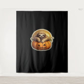 Tenture Halloween classique à thème Sloth T-Shirt_1 (Devant)