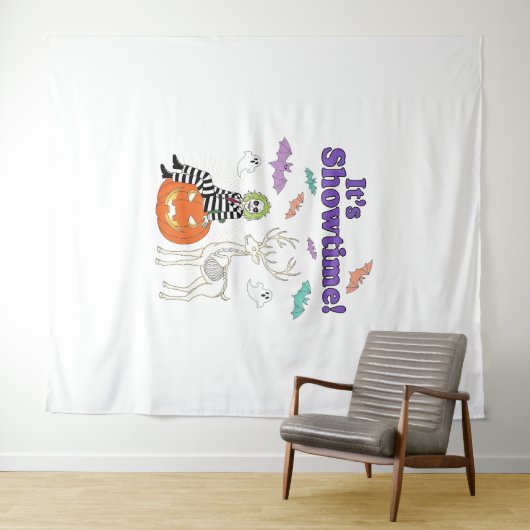 Tenture Halloween créatif (En situation (horizontale))