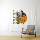 Tenture Halloween de la vache (En situation (horizontale))