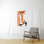 Tenture Halloween de l'esprit (En situation (horizontale))