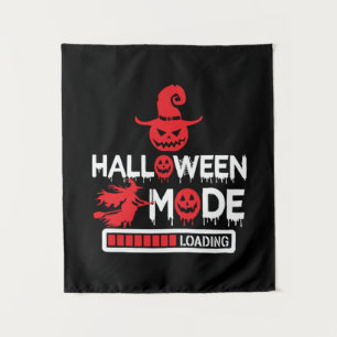 Tenture Halloween Drôle Mode Halloween Chargement Annivers