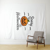 Tenture Halloween effrayant (En situation (horizontale))