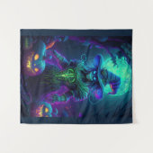 Tenture Halloween éffrayant Haunted Scare Crow (Devant (Horizontal))