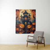 Tenture Halloween éffrayant Haunween Maison & Sentier (En situation)
