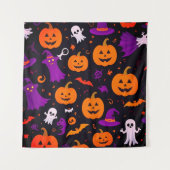 Tenture Halloween en jeu (Devant)