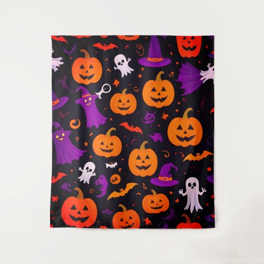 Tenture Halloween en jeu (Devant)