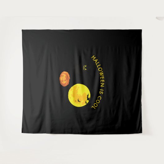 Tenture Halloween est cool (Devant (Horizontal))