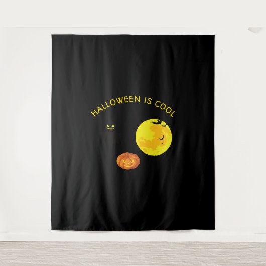 Tenture Halloween est cool (Devant)