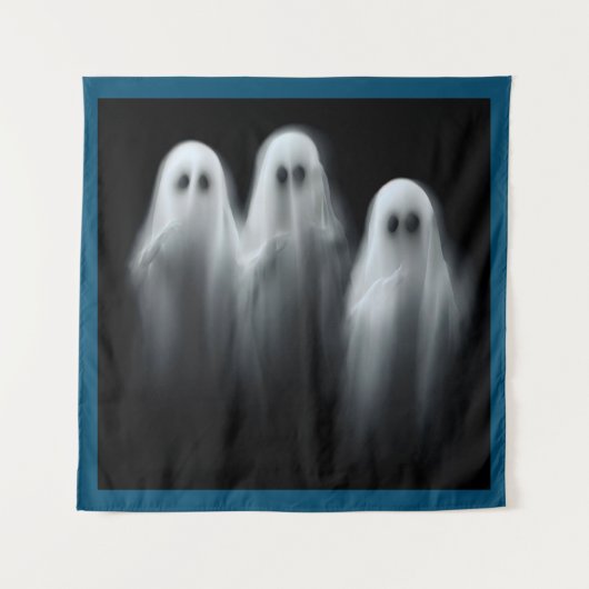 Tenture Halloween - Fantômes 1 (Devant)