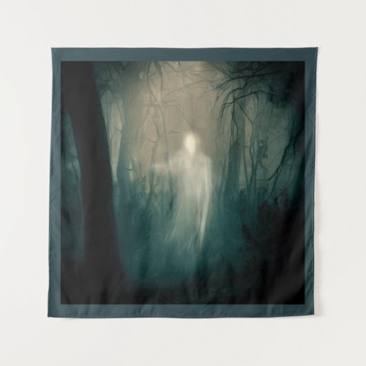 Tenture Halloween - Forêt Ensorcelée 3 (Devant)