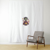 Tenture Halloween Frankie Love Fall (En situation)