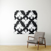 Tenture Halloween Ghost Éffrayant Motif sans couture (En situation)