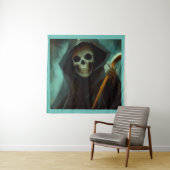 Tenture Halloween - Grande Faucheuse 1 (En situation)