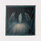 Tenture Halloween - Haunted Bridge 4 (Devant)