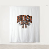 Tenture Halloween Infirmière Coquette Bow Classique Éffray (Devant)