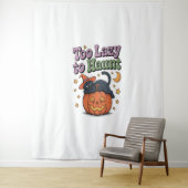 Tenture Halloween Lazy Ghost (En situation)