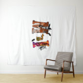 Tenture Halloween Michigan (En situation (horizontale))