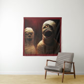 Tenture Halloween - Mummies 3 (En situation)