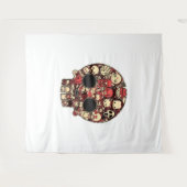 Tenture Halloween sanglant (Devant (Horizontal))