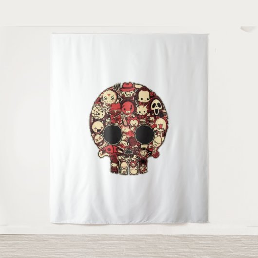 Tenture Halloween sanglant (Devant)