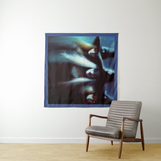 Tenture Halloween - Sorcières 4 (En situation (horizontale))