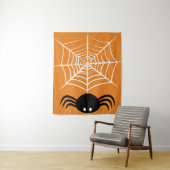 Tenture Halloween Spider Web (En situation)