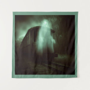 Tenture Halloween - Train hanté 2