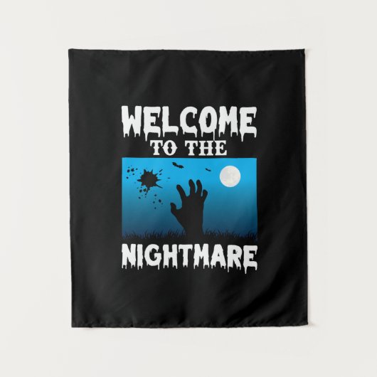 Tenture Halloween Welcome (Devant)