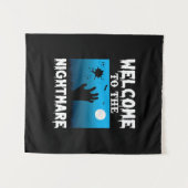 Tenture Halloween Welcome (Devant (Horizontal))