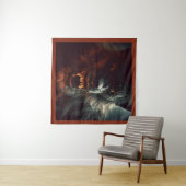 Tenture Halloween - Werewolf 3 (En situation (horizontale))