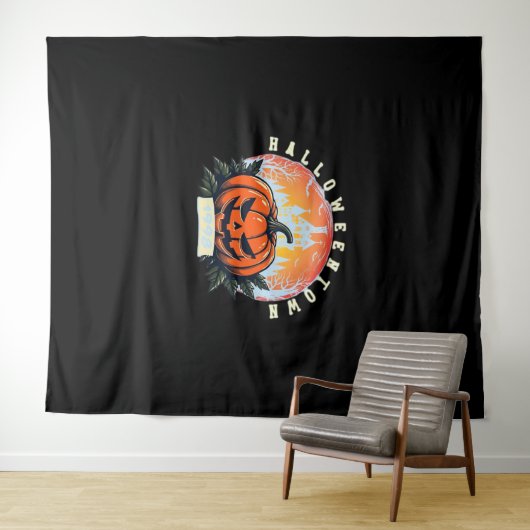 Tenture HalloweenTown 1998 T-shirt indispensable (En situation (horizontale))