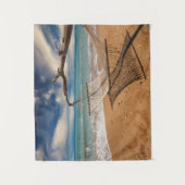 Tenture Hamac sur le rivage (Devant)