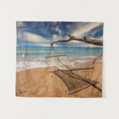 Tenture Hamac sur le rivage (Devant (Horizontal))