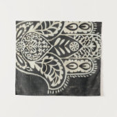 Tenture Hamsa de nuit (Devant (Horizontal))