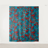 Tenture hanches roses, rouge et bleu (Devant)