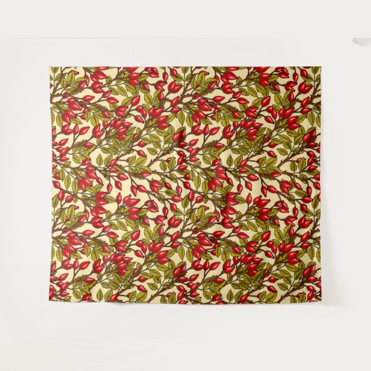 Tenture hanches roses, rouge, vert, jaune (Devant (Horizontal))