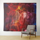 Tenture Hand Painted Abstract Fantasy Painting (En situation (horizontale))