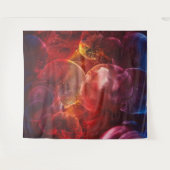 Tenture Hand Painted Abstract Fantasy Painting (Devant (Horizontal))