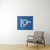 Tenture Handicap Fauteuil roulant (En situation (horizontale))
