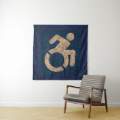 Tenture Handicap Texté (En situation)