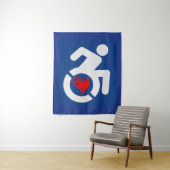 Tenture Handicapé de l'amour (En situation)