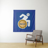 Tenture Handicapés à la retraite (En situation)