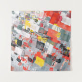 Tenture Handmade surreal abstract pattern. Modern artistic (Devant (Horizontal))