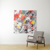 Tenture Handmade surreal abstract pattern. Modern artistic (En situation)