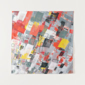 Tenture Handmade surreal abstract pattern. Modern artistic (Devant)