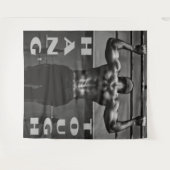 Tenture Hang Tough Muscle Man Entraînement Gym (Devant (Horizontal))