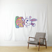 Tenture Happy Easter Bunny collection 2 (En situation (horizontale))